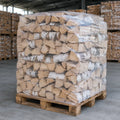 Trockenes Birken-Kaminholz 25 cm – Palette 1 RM