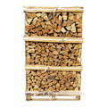 Brennholz Esche 30 cm, auf Palette gestapelt, 3srm – 1000 kg - Hochwertiges Eschen-Brennholz – 30 cm Scheitlänge, ca. 3 SRM pro Palette