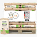 REKORD Premium Holzpellets 6mm ENplusA1, 66 x 15kg Palette