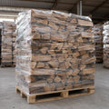Trockenes Eichen-Kaminholz 25 cm – Palette 1 RM