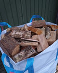 Brennholz Mix 4 Big Bags 25 cm – Hartholz Kaminholz 4 SRM